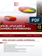 Excel Aplicado A Minería Subterránea