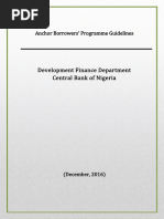 Anchor Borrowers Programme Guidelines - Dec 2016 PDF