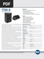 TT08A Spec Sheet