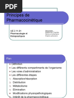 La Pharmacocinetique C Debraine PDF