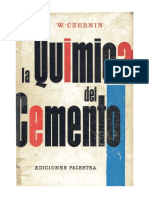 La Quimica Del Cemento Czernin PDF