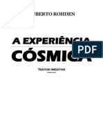 Huberto Rohden - A Experiência Cósmica PDF