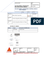 2020-15-05 Plan de Vigilancia Medica y Prevención Covid19 en El Trabajo Ed1 - Sika Perú SAC-1