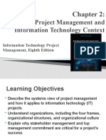 The Project Management and Information Technology Context