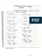 Tricotomia de Los Numeros Reales - Ejercicios Tomas PDF