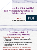 Brief Psychosocial Interventions For Substance Abuse