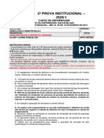 Prova Semiologia e Semiotécnica 2 PDF