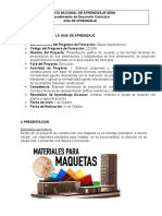 Construir Modelos A Escala de Acuerdo Con Planos y Especificaciones