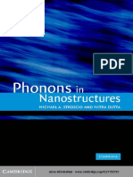 Phonons in Nanostructures-Cambridge University Press (2001)