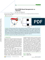 ACS-Applied Materials and Interfaces - BiFeO3 and PDMS Nanogenerator