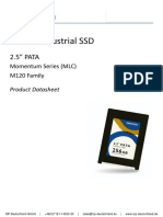 Cervoz - Industrial - SSD - 2.5inch - PATA - M120-datasheet-Rev2.0