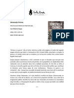 Venezuela Crnica Jos Roberto Duque PDF