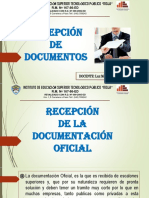 Recepcion de Documentos