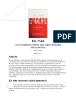 5% Más - Hacer Pequeños Cambios para Lograr Resultados Extraordinarios