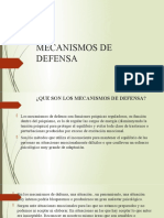 Mecanismos de Defensa