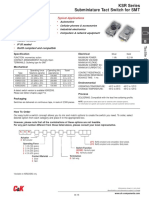 Features/Benefits Typical Applications: Specification Electrical