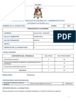 Silabo Economia