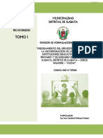 Tomo I: Municipalidad Distrital de Ilabaya