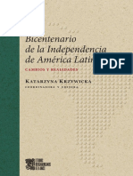 Bicentenario de La Independencia de Amer PDF