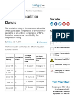 Transformer Insulation Classes: Test Your Know