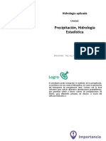 U3 - Precipitación, Hidrología Estadística