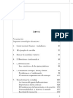 Indice de "Orar Con Los Primeros Cristianos" de Gabriel Larrauri