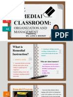 3 The Remedial Classroom