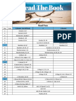 60 Day Bible Read Plan Speed Chart 1 60 6 2018