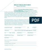 Liability Release Form