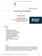 Acesso Ao Insight - Budismo Theravada - Conselhos - Praticos - Meditacao PDF