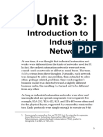 Introduction To Industrial Networks: Unit 3