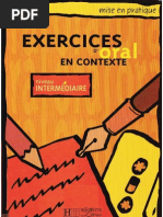 L'Oral en Contexte Intermédiaire