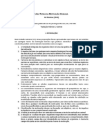 Uma Teoria Da Motivação Humana PDF