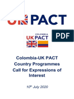 Colombia Uk Pact Call For Expressions of Interest PDF