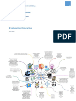 Mapa Mental de Los Conceptos de Evaluación Educativa PDF