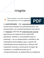 Psicoterapia - Wikipedia, La Enciclopedia Libre