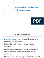 Sampling Distributions and Point Estimation of Parameters: Engdat1