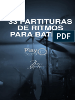 33 Partituras de Ritmos para Bateria PDF