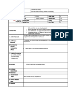 Lesson Exemplar Template