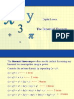 Binomial Theorem