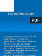 Lahore Resolution