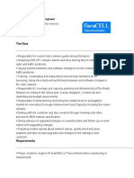 GSM RF Optimization Engineer