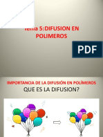 5 Difusion en Polimeros