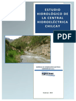 Estudio Hidrologico Central Hidroelectrica Chilcay PDF