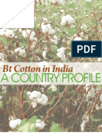 BT Cotton in India-A Country Profile