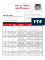 Cummins Isx Overhaul Kit Por CPL PDF