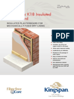 Kooltherm K18 Insulated Plasterboard