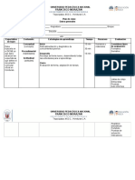 Formato de Plan de Clase. Artes Plásticas