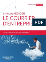 Savoir Rédiger Le Courrier D'entreprise PDF