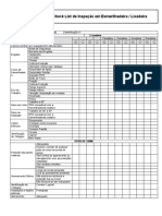 Checklist de Inspeção em Esmerilhadeira - Lixadeira